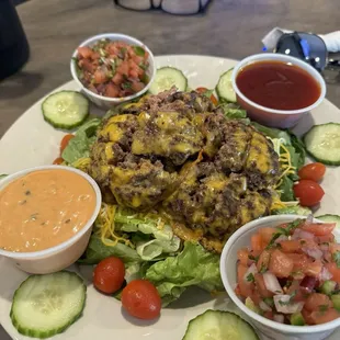 Another version of the cheeseburger salad