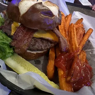 Moose burger