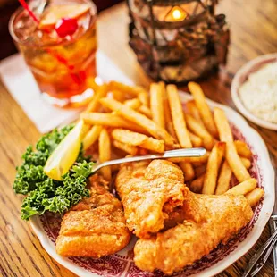 Friday Night Fish Fry and a Wisconsin traditional Brandy Old Fashions!