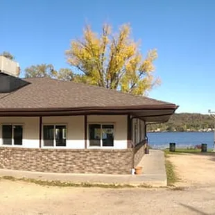 Beautiful Lake Wisconsin view from Remi's Thirsty Moose
