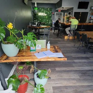 a view of the restaurant