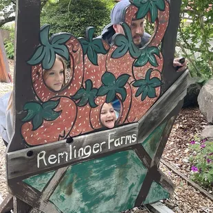 Entrance at remlinger farms for group photo.