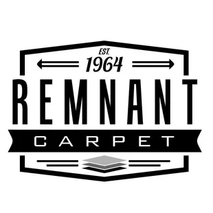 the logo for remnant carpet