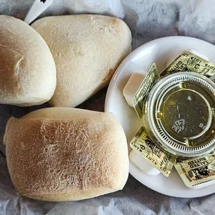 Fresh baked rolls