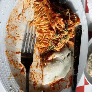 Eggplant parmigiana