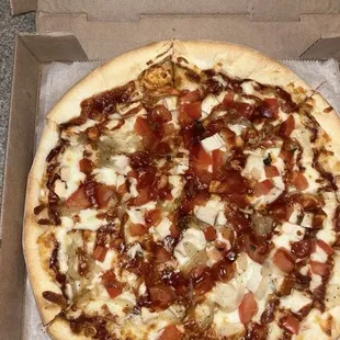 Chicken BBQ Pizza