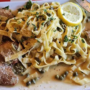 Veal Piccata Dinner