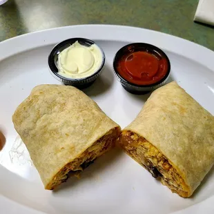 Breakfast burrito
