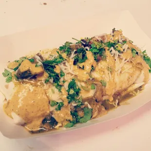 Wet burrito Wednesday.