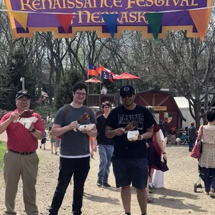 Again the three turkey legs