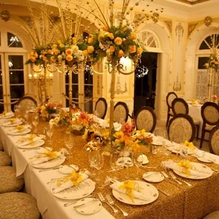 inside the main dining room