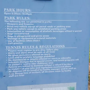 Rules