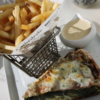 Florentine Slice - served hot