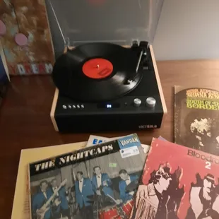 In-room record player!