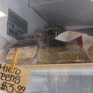 a refrigerator full of food