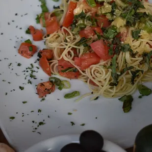 food, pasta dish, pasta