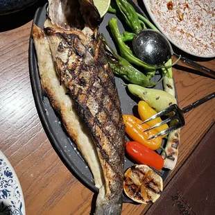 Grilled Branzino