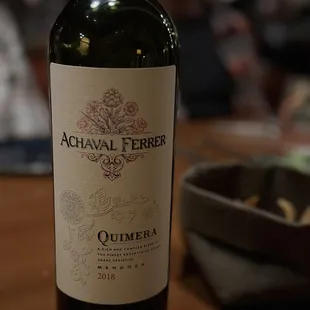 Fabulous wine from Argentina. I lived there, and this was better!