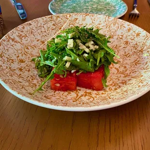 Grilled Spanish Watermelon Salad