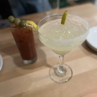 Bloody Mary, &amp; Don Julio margarita