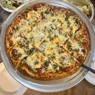 Bullfighter pizza