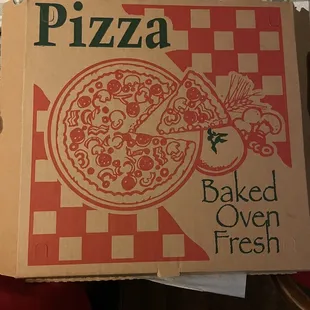 a box of pizza