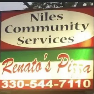 a sign for a restaurant