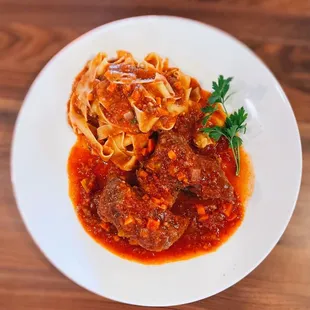 Short rib papperdelle / $27