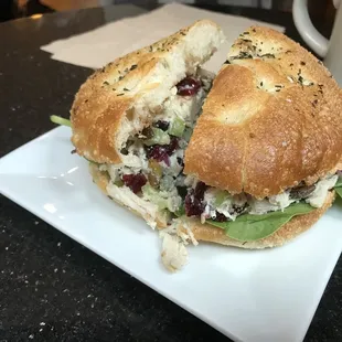 Chicken salad sandwich