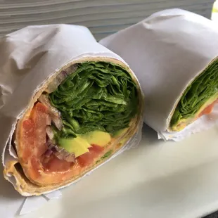 Hummus wrap