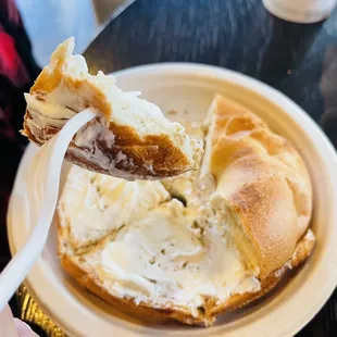 Bagel with cream cheese