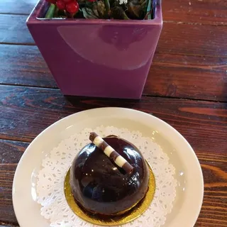 Mirror Glazed Chocolate Dome