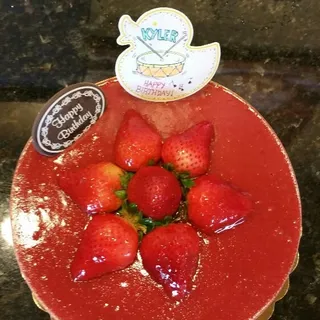 Strawberry Mascarpone Cheesecake