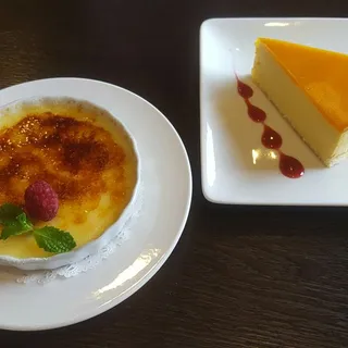 Mango Mascarpone Cheesecake