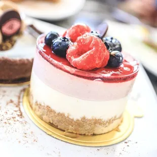 Berry Cheesecake.