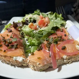 Smoked Salmon Toast