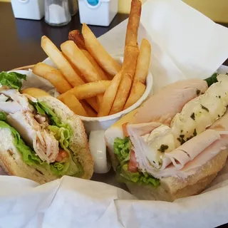 Le Turkey & Brie Sandwich