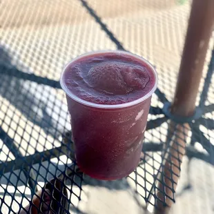 Wine slushie
