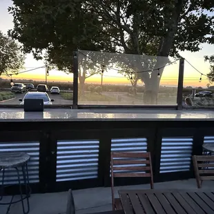 Great View of the setting sun.