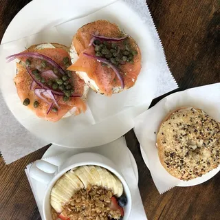 Bagels and Toppings
