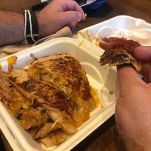 Chicken quesadilla