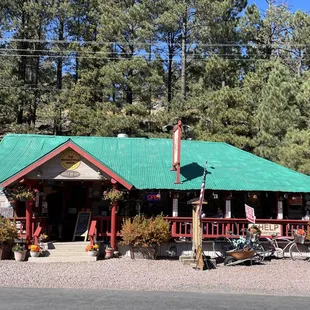Exterior of restaurant