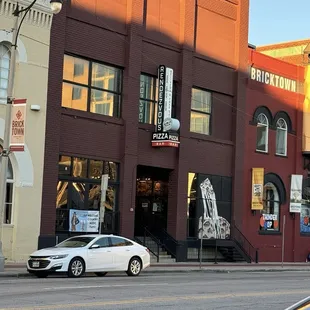 Outside