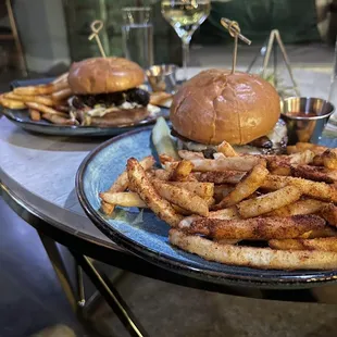 Wagyu Burger and Chipotle Fries