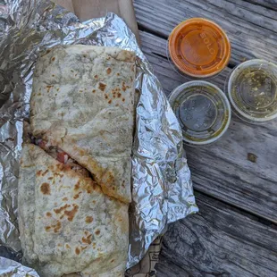 Pork Barbacoa burrito $12