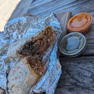 Pork Barbacoa  burrito $12