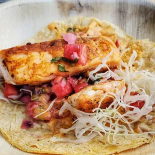 Salmon Tacos