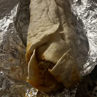 Spicy Shrimp Burrito