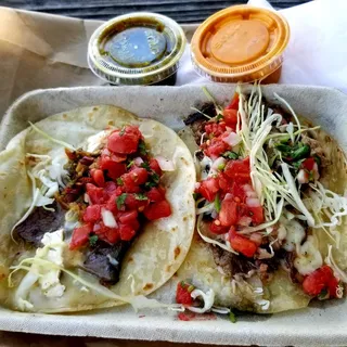 Steak and Bacon Taco