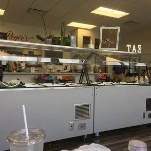 Salad bar.